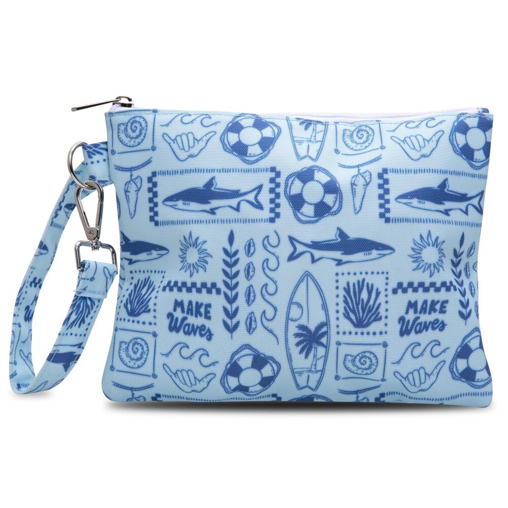 8103 Water-resistant Beach Wristlet Bag – TPU Lined Travel Clutch Bag